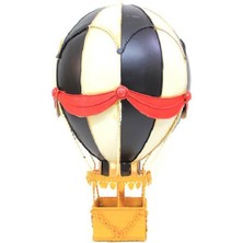 İntora Dekoratif Metal Sıcak Hava Balonu Biblo Hediyelik