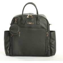 Nacario Mey Ithalat® Maia Anne Bebek Bakım Sırt Çantası 7310 Siyah