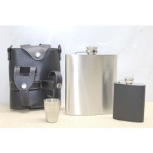 İntora Deri Kılıflı Matara Seti