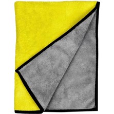 MarkEntegra Çift Taraflı Mikrofiber Araç Kurulama Bezi 30X60 cm