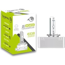 MarkEntegra D5S Xenon Ampül, 6000K Beyaz Işık, 12V 35W, %60 Daha Fazla Işık Teknolojisi