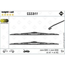 MarkEntegra 600+350 mm Uzunluğunda Silecek Seti