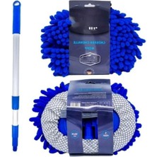 MarkEntegra Teleskopik Araba Yıkama Mopu 18X26 cm - Yüksek Kalite