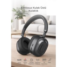 Başkenttekno Bluetooth Kulaklık Kulak Üstü Kablosuz Kulaklık HD70