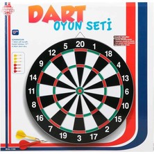 İsmiyle Al Kutulu Çivili 41,5 cm Dart Oyun Seti