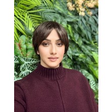 Aura Peruk Kumral Renk Tonunda Olan Şahane Kısa Emma Modelimiz