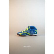 Modayak Walked Mavi Sarı Çoraplı 435 Halısaha Krampon Futbol Ayakkabısı