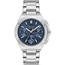Ferrucci FER.03651M.02 Çelik Kordon Erkek Kol Saati
