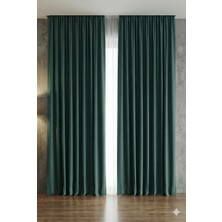 Mr.Stock Blackout Perde 2 Parça Işık Geçirmez Karartma Fon Perde Işık Geçirmez Fon Perde 2 Adet