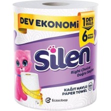 Silen Kağıt Havlu 1 Dev Rulo