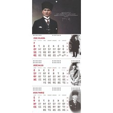 MarkEntegra Atatürk Temalı Duvar Takvimi - 2026 Modeli