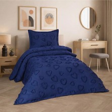 D'niss Home Kalp 2 Parça Tek Kişilik Yatak Örtüsü