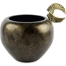 Mikasa Moor Vazo Antik Kahve Gold Figürlü 38X33 cm 123731