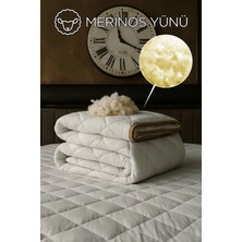 Battal Boy Kuzu Yünü %100 Doğal Yorgan | Özel Çantalı Organik Merinos Yün Yorgan