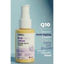 Axwell Q10 Koenzim Destekli Anti-Aging Lotion Kırısıklık Karşıtı Losyon 60 Ml