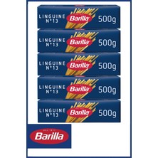 Barilla Yassı Spagetti Makarna 500 gr x 5 Adet Set