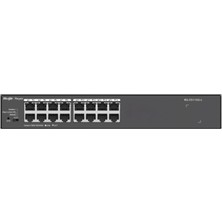 Zemira Ruijie Reyee RG-ES116G-L 16 Port 10-100-1000 Mbps Switch Metal Kasa