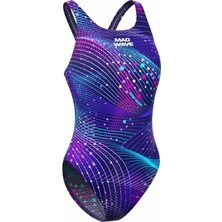 Mad Wave Kadın Mayosu Antichlor Daria  Pbt B - Renkli - S/36 Beden