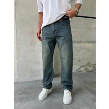 Difransel Jeans Erkek Loose Fit Baggy Jean