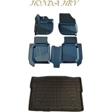 Black Gold Honda Hr-V Hybrid 3D Oto Paspas + Bagaj Havuzu Set 2022-2024 Tam Uyumlu Havuzlu Tpe