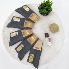 Kral Bayan Çorap 5 Çift Kışlık Yün Çorap Lambswool (Özel Kuzu Yünlü) Kadınlar Için Termal Özellikli