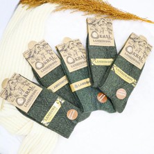 Kral Socks Erkek Kışlık Termal Etkili (5'li Paket) Lambswool Kuzu Yün Çorap