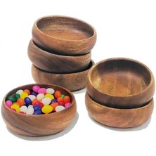 Yuvarlak Kuruyemiş Sunum Tabağı | Kuruyemişlik 12 cm (SAK-12Y)