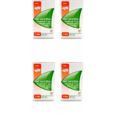 Nikorette Nico 4 Mg Meyveli Sakız 30LU x 4 Kutu