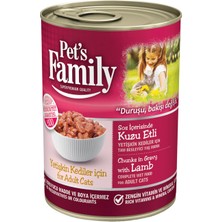Pet's Family Mama Kuzu Etli Kedi Konservesi 400 gr