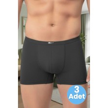 Uniquetrenders Erkek Pamuklu 3'lü Modal Boxer