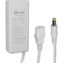OEM YQ-1201F-190-05000 Beyaz 19 Volt 4.7 Amper 5.5*2.5 mm Uçlu Plastik Kasa Masaüstü Tip Adaptör