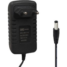 Weko WK-38606 Yerli Üretim 12.6 Volt - 3 Amper 5.5*2.5 mm Uçlu Ledli Priz Tipi Şarj Adaptörü
