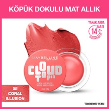 Maybelline New York Cloudtopia Köpük Dokulu Mat Allık 05 Coral Illusion