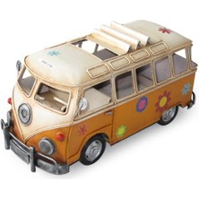 İntora Dekoratif Metal Minibüs Biblo Dekoratif Hediyelik