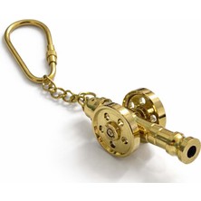 Hediye Sandalı Pirinç Deniz  Topu Figürlü Anahtarlık