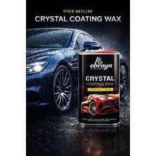 Ebrayn Premium Oto Araç Crystal Coating Wax Süper Temiz Parlaklık Verici Wax Cila 354ML