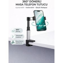 Mo Dou Katlanabilir Selfie Çubuğu Tripod Özellikli Teleskopik Telefon Tutucu 360° Dönebilen Uzatılabilir