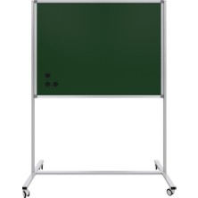 Panda Mıknatıslı Mobil Ayaklı Yeşil Yazı Tahtası 90X120CM