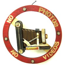 İntora Dekoratif Metal No Photo Tabela Hediyelik