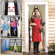 İntora Mıknatıslı Kapı Sinekliği Siyah