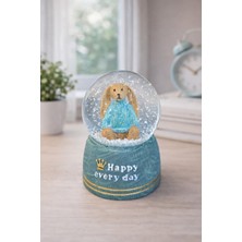 Oria LED Işıklı Kar Küresi -Tavşan Figürlü Dekoratif