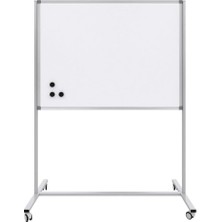 Panda Mıknatıslı Mobil Ayaklı Beyaz Yazı Tahtası 120X200CM