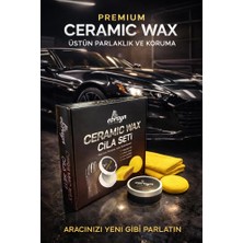 Ebrayn Premium Oto Araç Seramik Wax Cila Seti Ultra Parlaklık