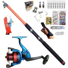 Oslo 3000 210CM 50-150GR Piranha Dolphin Kıyı Spin Olta Takımı Seti