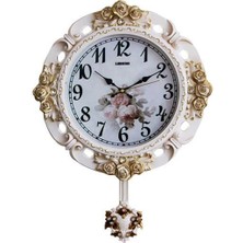 İntora Sarkaçlı Duvar Saati Dekoratif Hediyelik