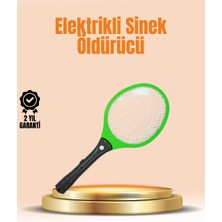 İntora Elektrikli Sinek Raketi | Yüksek Voltajlı, Güvenli ve Taşınabilir