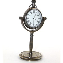 İntora Masa Üstü Pirinç Saat