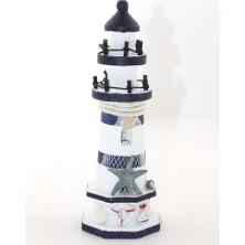 İntora Ahşap Marin Deniz Feneri Biblo