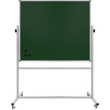 Panda Mıknatıslı Mobil Brifing 360° Dönerli Yeşil Yazı Tahtası 90X120CM