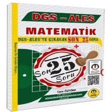 Epilons Tasarı Dgs Ales Matematik Son 25 Çıkacak Soru Bankası
